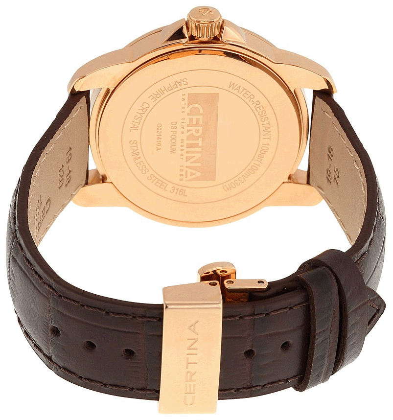 Certina Certina DS Podium C001.410.36.037.01 , наручные мужские часы фото под углом
